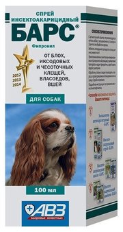 Барс (АВЗ) Спрей инсектоакарицидный 100 мл фото